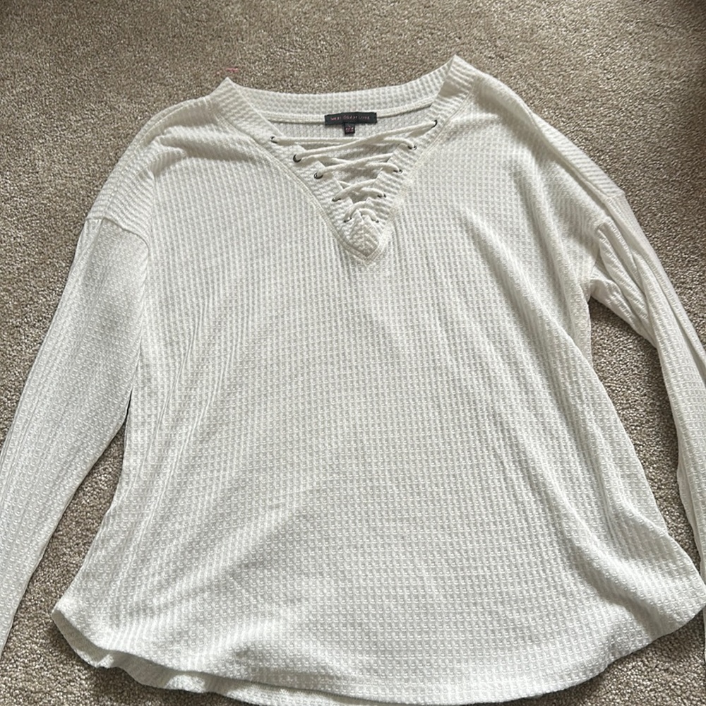 White West Coast Love size Large shirt